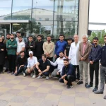 The foreign students from Tehran University of Medical Sciences visited the facilities of Glolrang Pharmaceutical Group